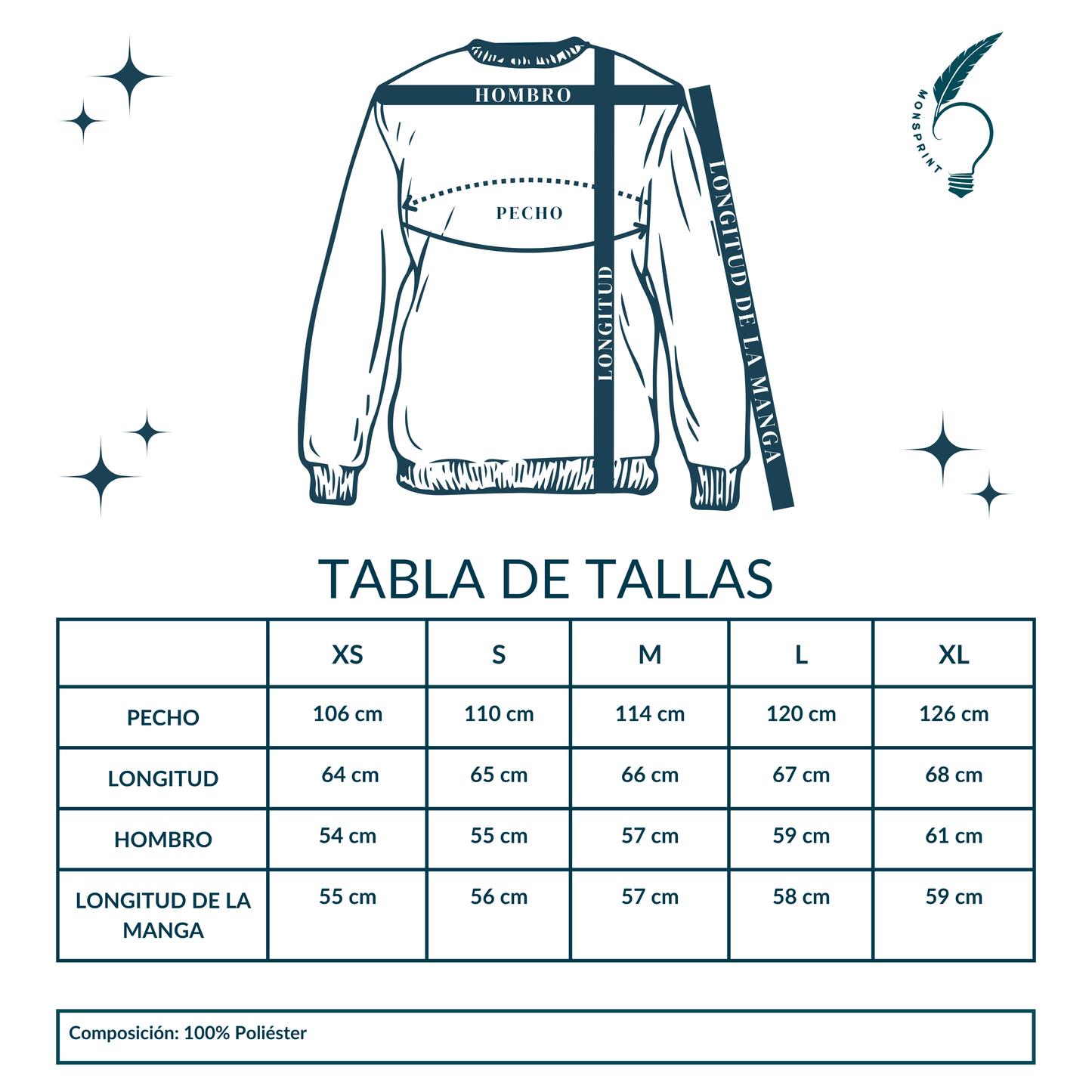 Sudadera blanca Personalizada. Eres Única, ese es tu Poder. Hada Colores