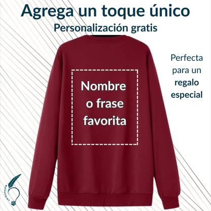 Sudadera Panda Urbano – Diseño Musical Bordó | Monsprint